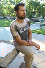 Load image into Gallery viewer, Men's Smoked Charcoal Tee