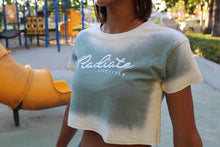 Load image into Gallery viewer, Women's Wasabi Pea Crop Top