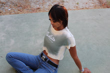 Load image into Gallery viewer, Women&#39;s Wasabi Pea Crop Top
