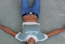 Load image into Gallery viewer, Women&#39;s Wasabi Pea Crop Top
